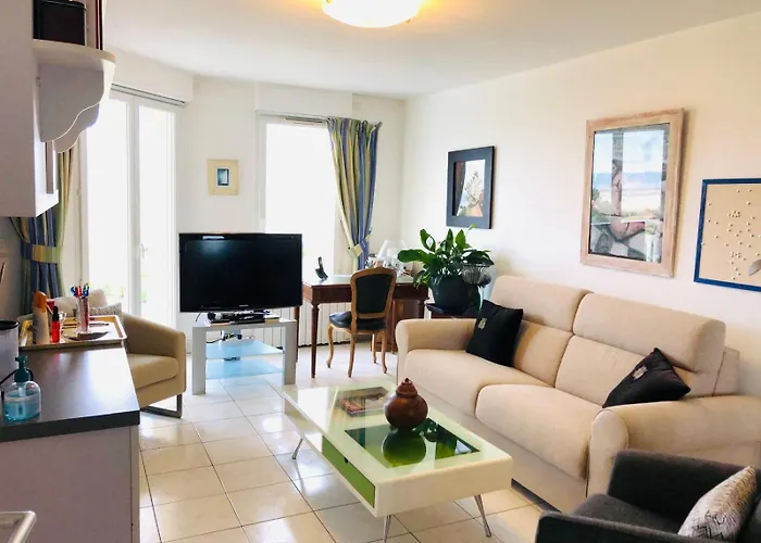 Superbe 3 Pieces Les Planches Vue Deauville * Tourgeville